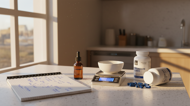 Lab formulation and dosing